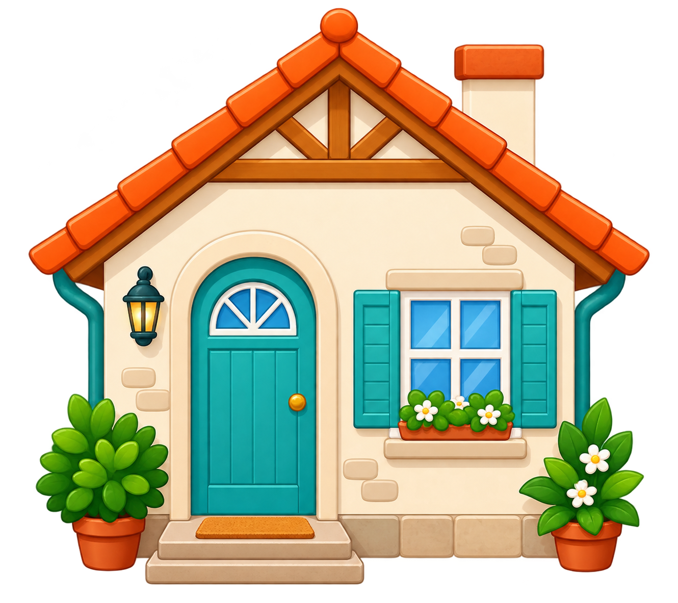 Ilustración de una casa